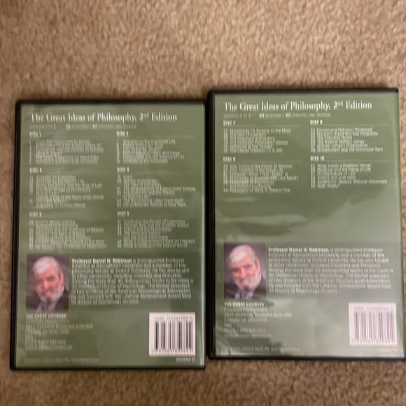 The Great Courses, the great ideas of Philosophy volume 1 & 2 DVD and guide book - Picture 2 of 2